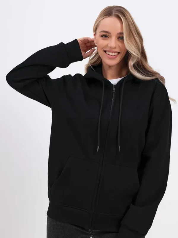 Худи Оверсайз На Молнии Женская